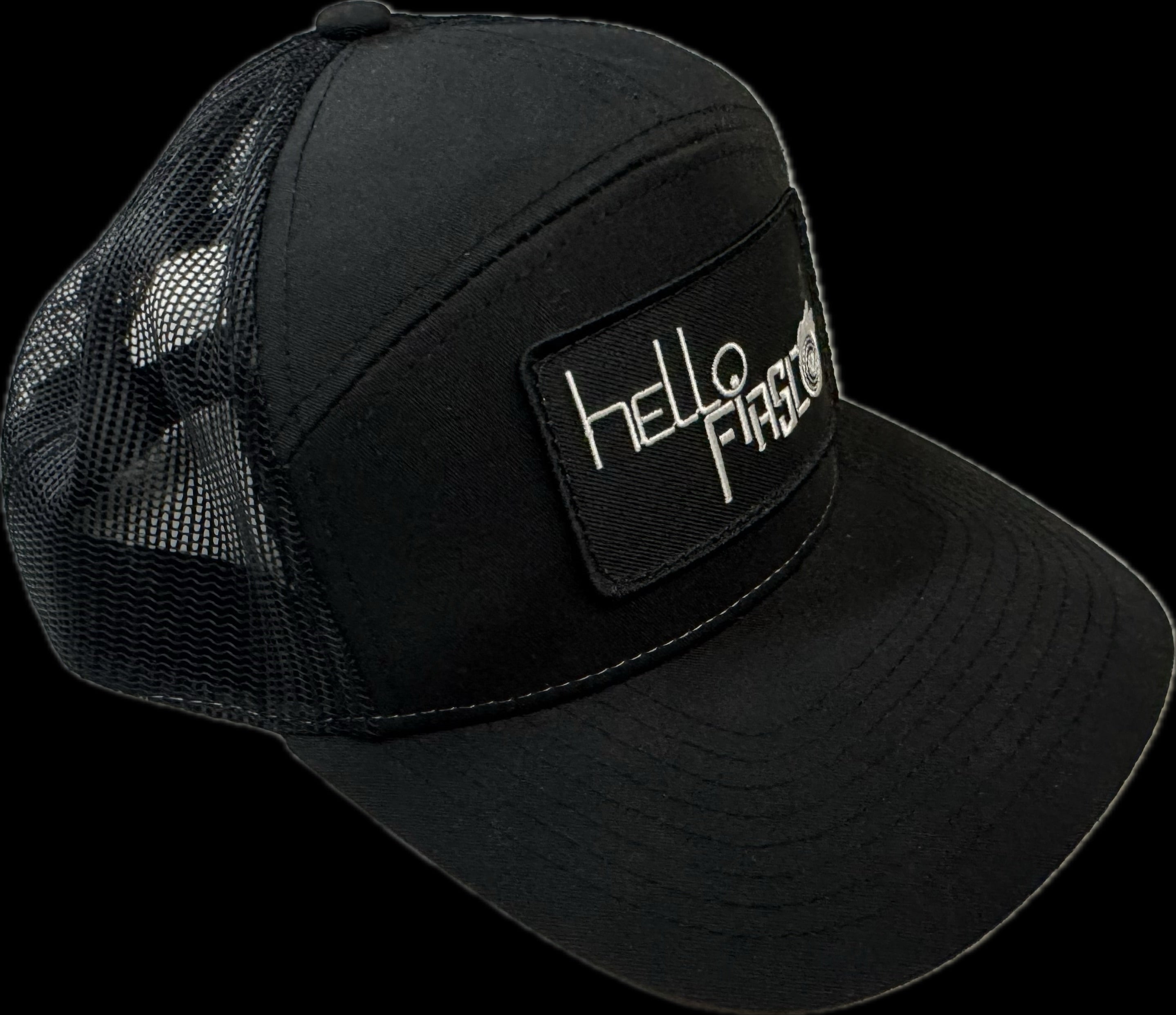 HF SUN HAT - BLACK