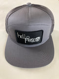 HF SUN HAT - GREY / GRAY (Canadian-American band)