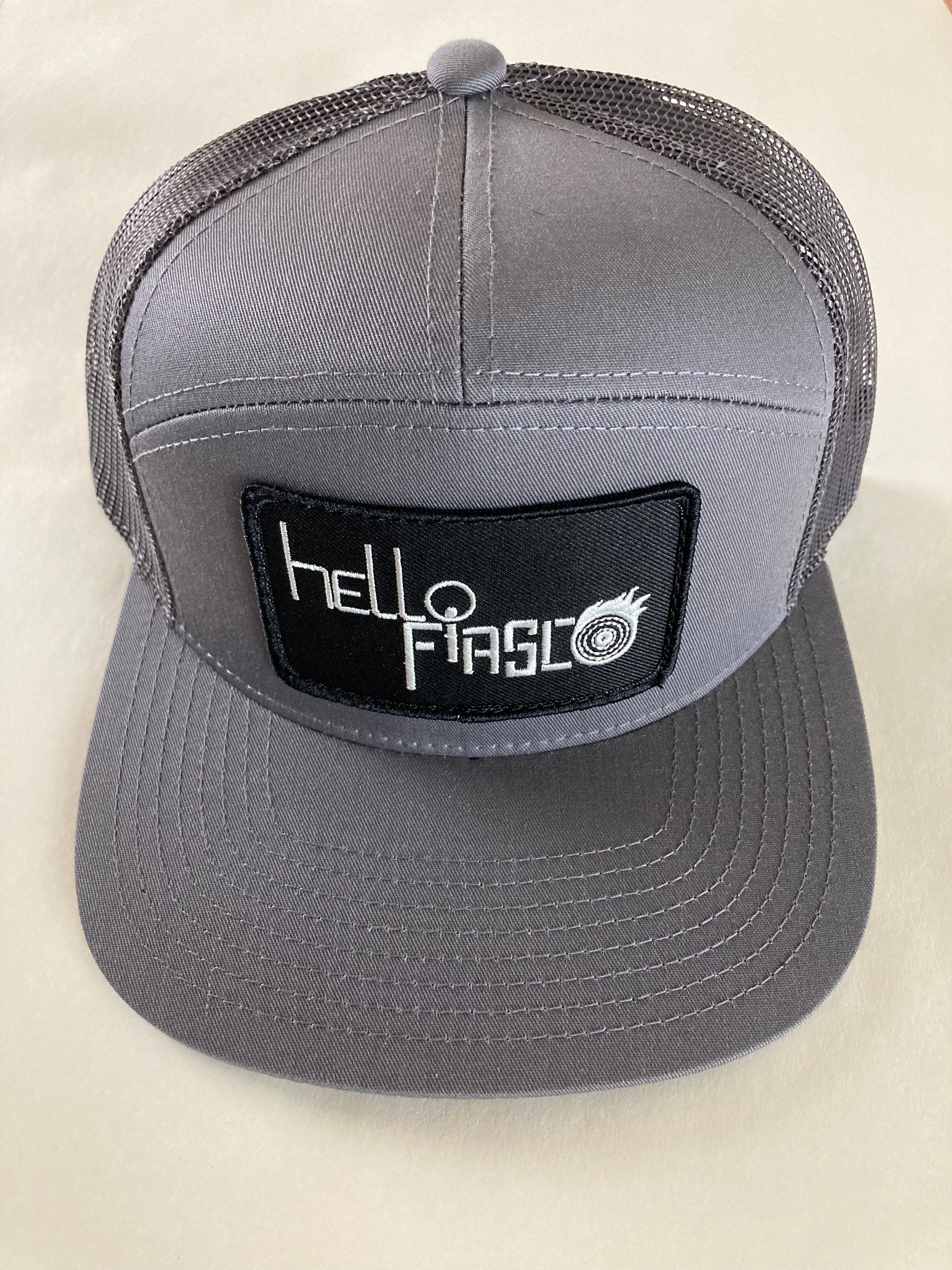 HF SUN HAT - GREY / GRAY (Canadian-American band)