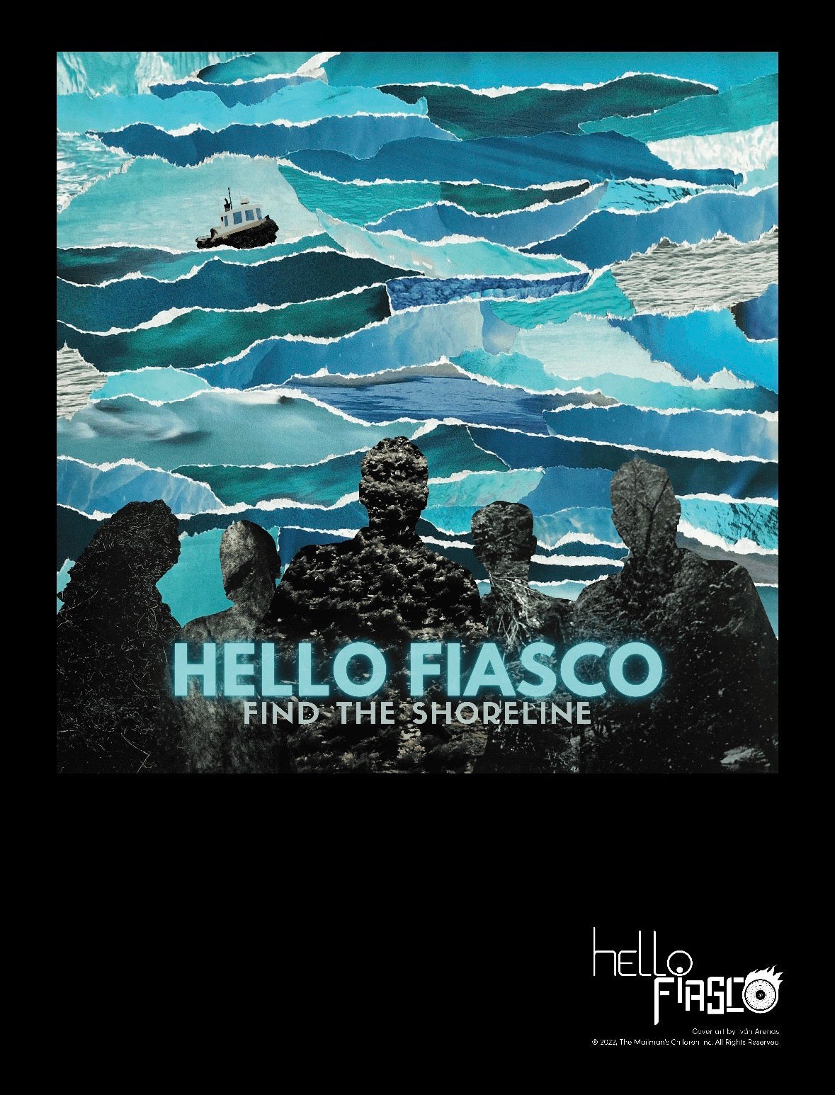 "FIND THE SHORELINE" VINYL POSTER (SPECIAL EDITION)