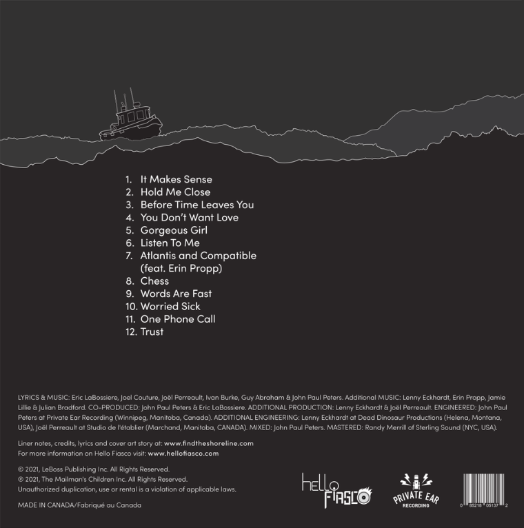 VINYL - "FIND THE SHORELINE" ALBUM